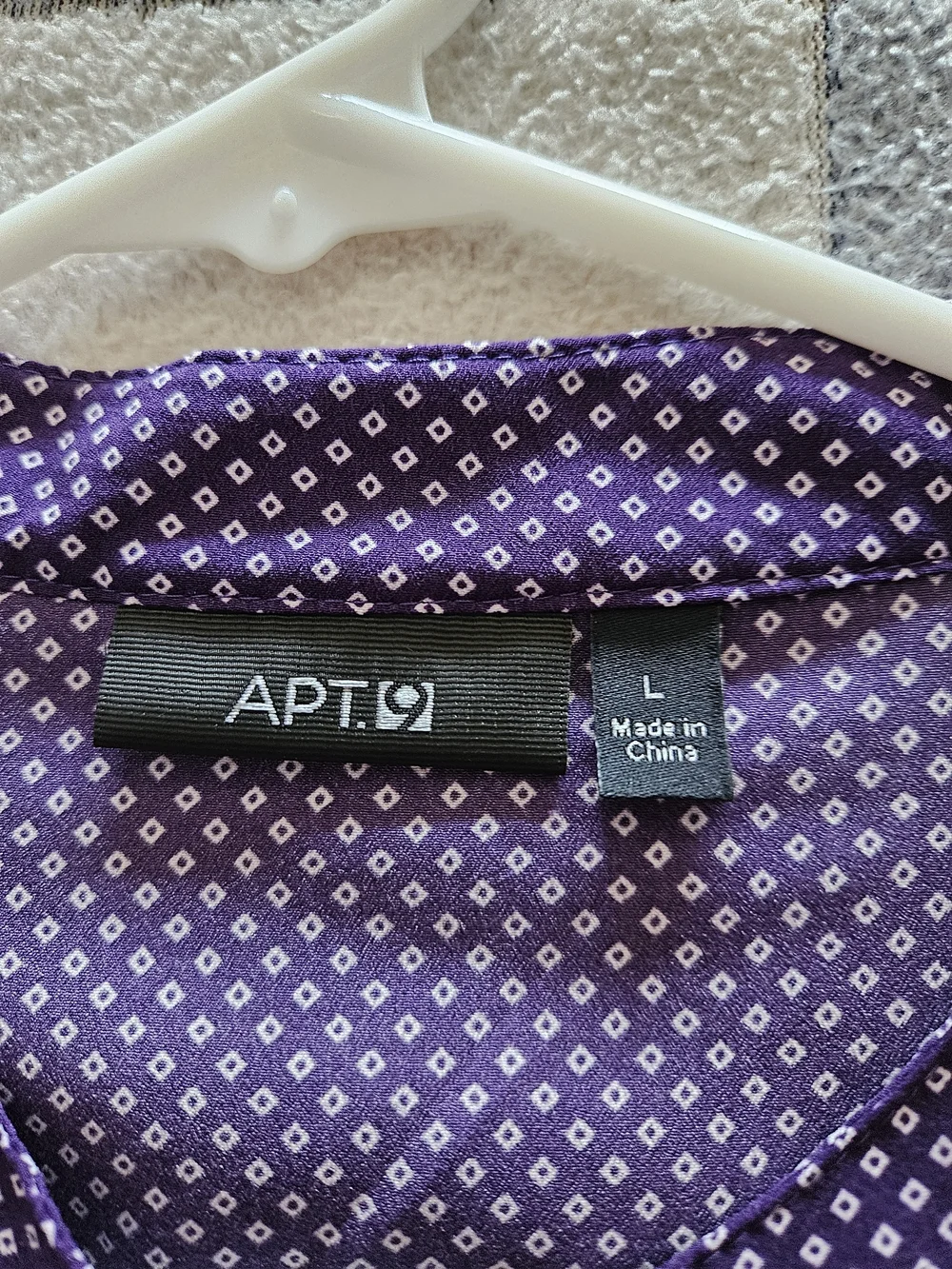 Apt. 9 lightweight button